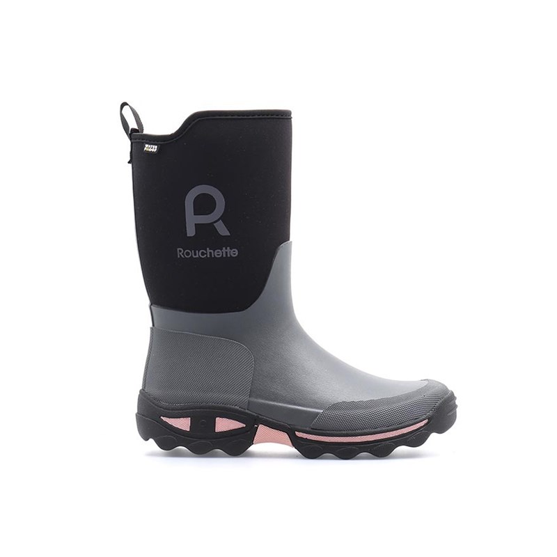 Rouchette - Demi botte clean garden gris