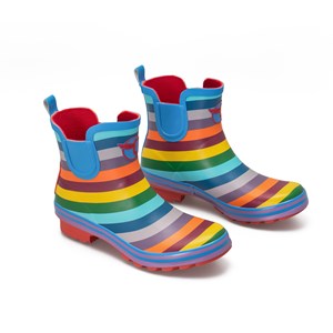 Rainbow meadow wellies ankle 37
