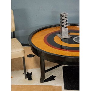 Table basse en bois japonisante n°686