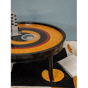 Table basse en bois japonisante n°686