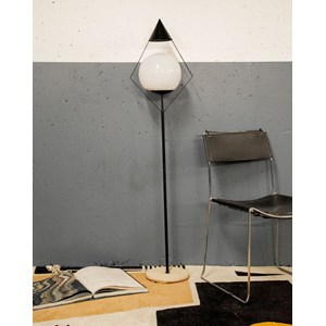 Lampadaire à globe en métal n°273