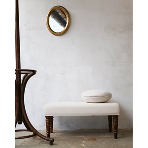 Banc repose-pied en tissu n°290