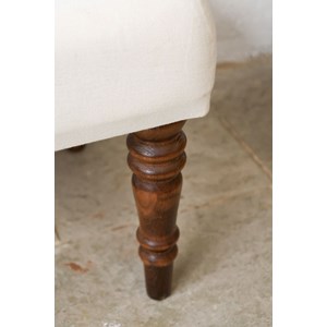 Banc repose-pied en tissu n°290