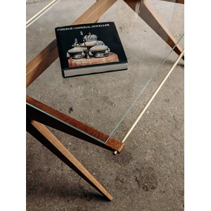 Table basse en chêne louis paolozzi n°710