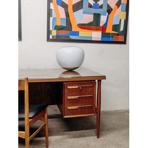 Bureau danois double face en teck n°471