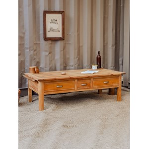 Léonie, la table basse en bois n°410