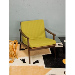 Fauteuil en bois scandinave n°749
