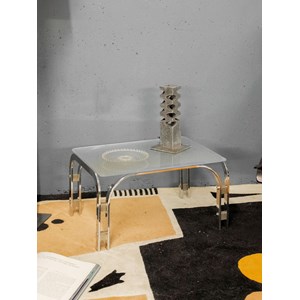 Table basse en verre givré n°682