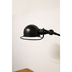 Lampe de bureau en métal noir n°583