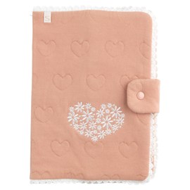 Protège carnet de santé petit cœur