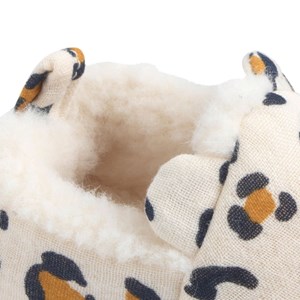 Chaussons bébé léopard (0-6 mois)