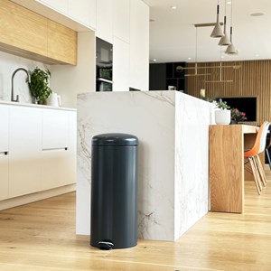 Poubelle de cuisine à pédale gris urban