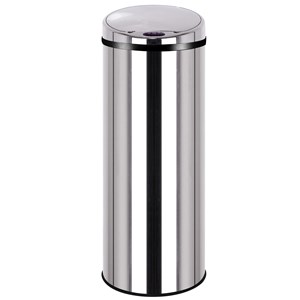 Poubelle de cuisine automatique argent artic