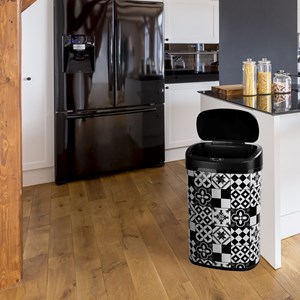 Poubelle de cuisine automatique multicolore majestic