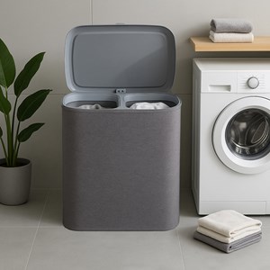 Panier à linge gris sven