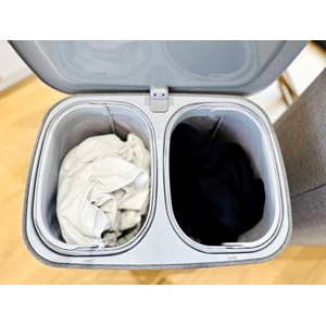 Panier à linge gris sven