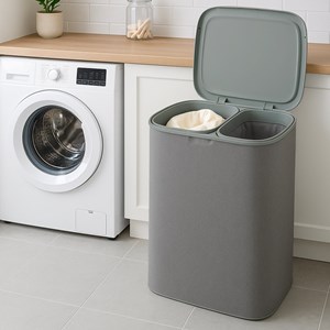 Panier à linge gris sven