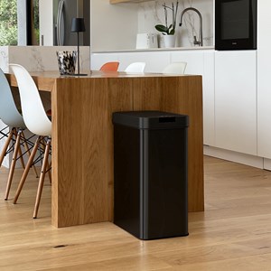 Poubelle de cuisine automatique noir silverlake