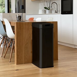 Poubelle de cuisine automatique noir silverlake