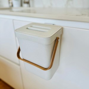 Poubelle de table blanc boden