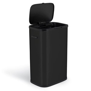 Poubelle de cuisine push noir portland