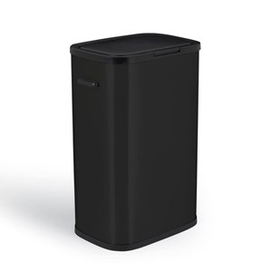 Poubelle de cuisine push noir portland
