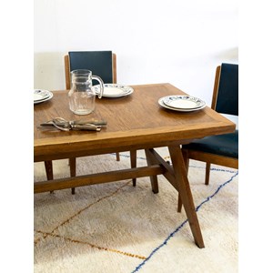 Karla, la table à manger en bois n°1047