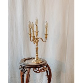 Chandelier en laiton doré n°29