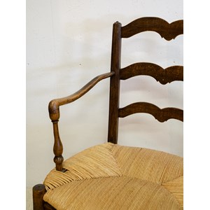 Fauteuil provençal en bois n°656