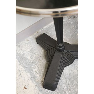 Table à manger bistro noire n°73