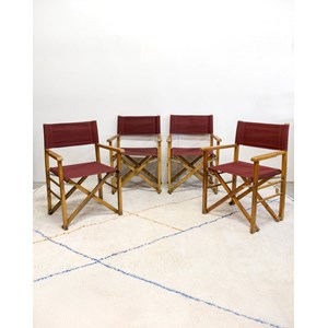 Lot de 4 fauteuils de cinéma n°657