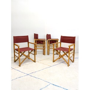 Lot de 4 fauteuils de cinéma n°657