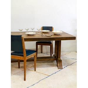 Grande table à manger en bois n°526