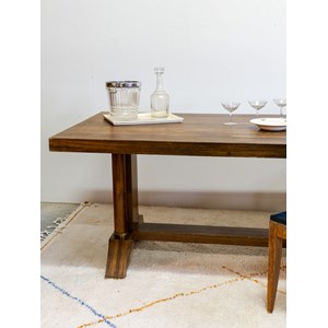 Grande table à manger en bois n°526