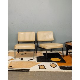 Paire de chauffeuses matco en métal n°76