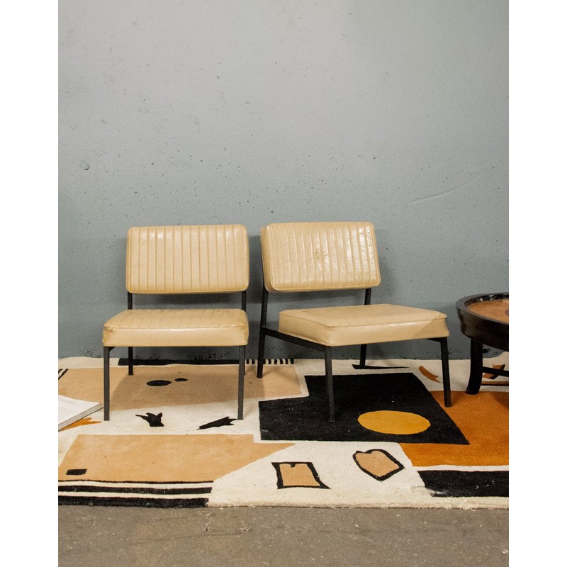 Paire de chauffeuses matco en métal n°76