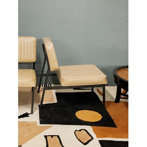 Paire de chauffeuses matco en métal n°76