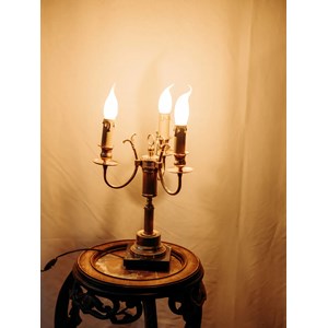 Chandelier en laiton doré n°30