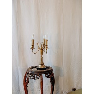 Chandelier en laiton doré n°30