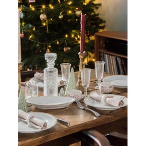 Service de vaisselle doré en faïence n°520