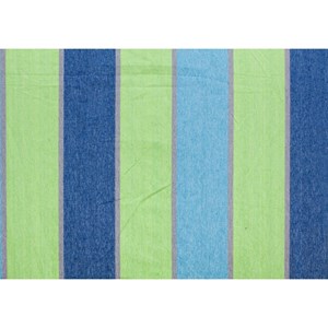 Coussin doux bleu et vert
