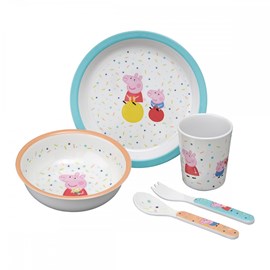 Coffret cadeau 5 pièces peppa pig