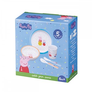 Coffret cadeau 5 pièces peppa pig