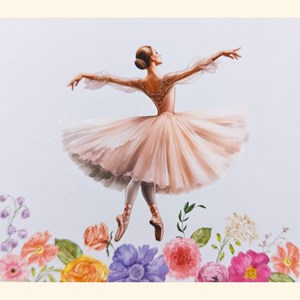 Coffre à bijoux musical ballerine