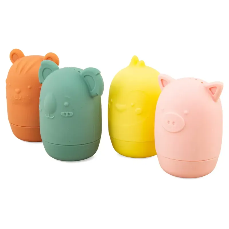 Jouets bain silicone animaux ludi'eau