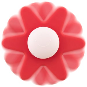Spinner fleur pétaloune rouge