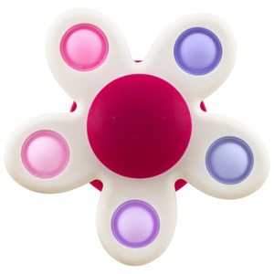 Spinner fleur pétaloune pop blanche
