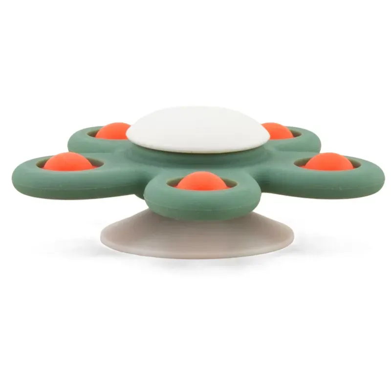 Spinner fleur pétaloune pop verte