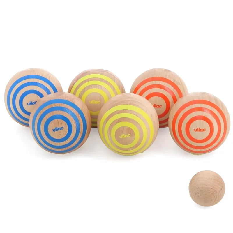 Jeu de pétanque stripes