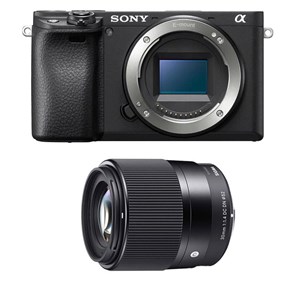 Sony alpha 6400 noir + sigma 30mm 1.4
